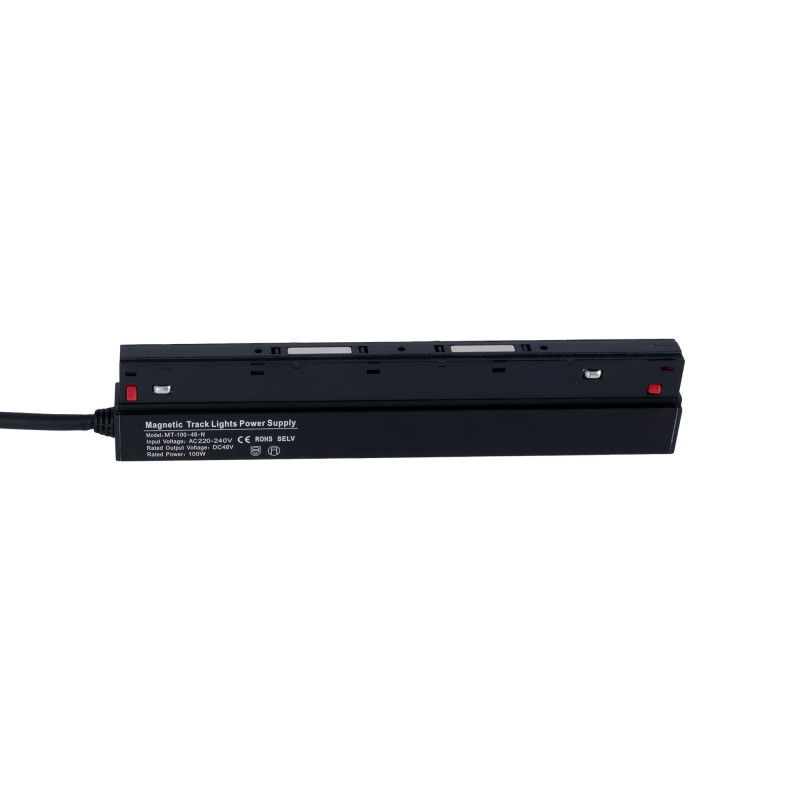 Alimentatore per Binario Magnetico 100W Nero