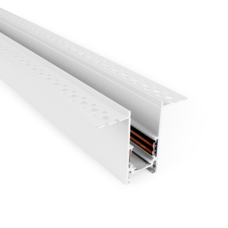 2 Meter Magnetschiene verdeckt | 48v | Weiß