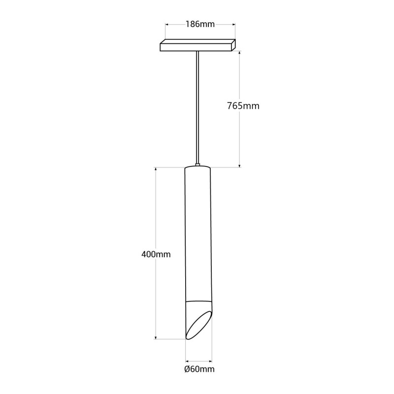 Faretto Magnetico a Sospensione da 7W