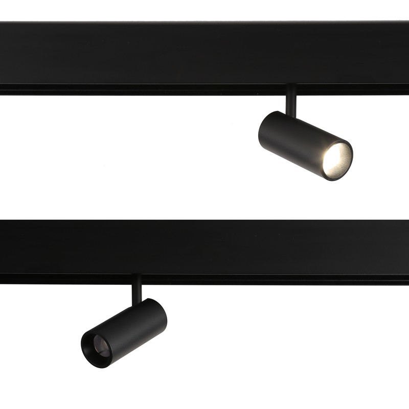 Faretto Spotlight magnetico 18w | Nero