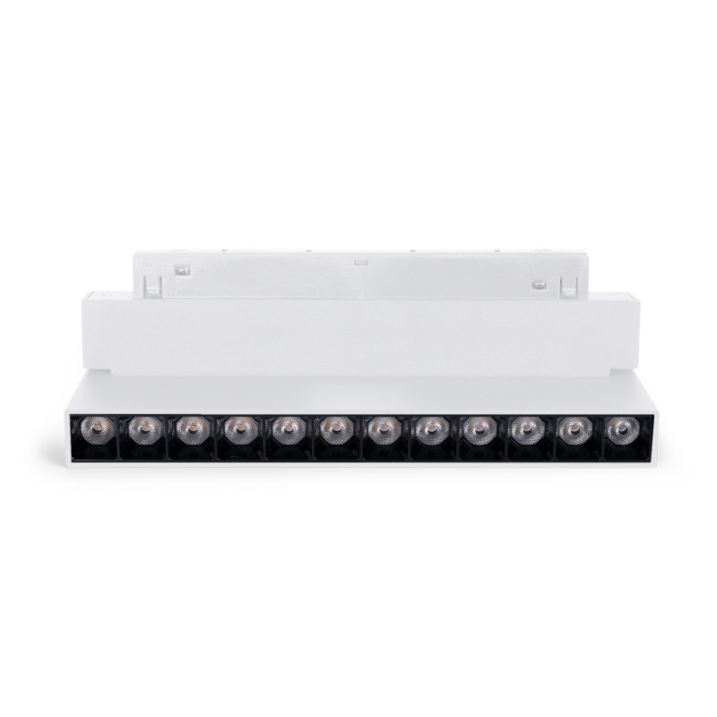 Faretto Lineare Orientabile Magnetico 48V | 12W |  UGR | Bianco | Chip Osram
