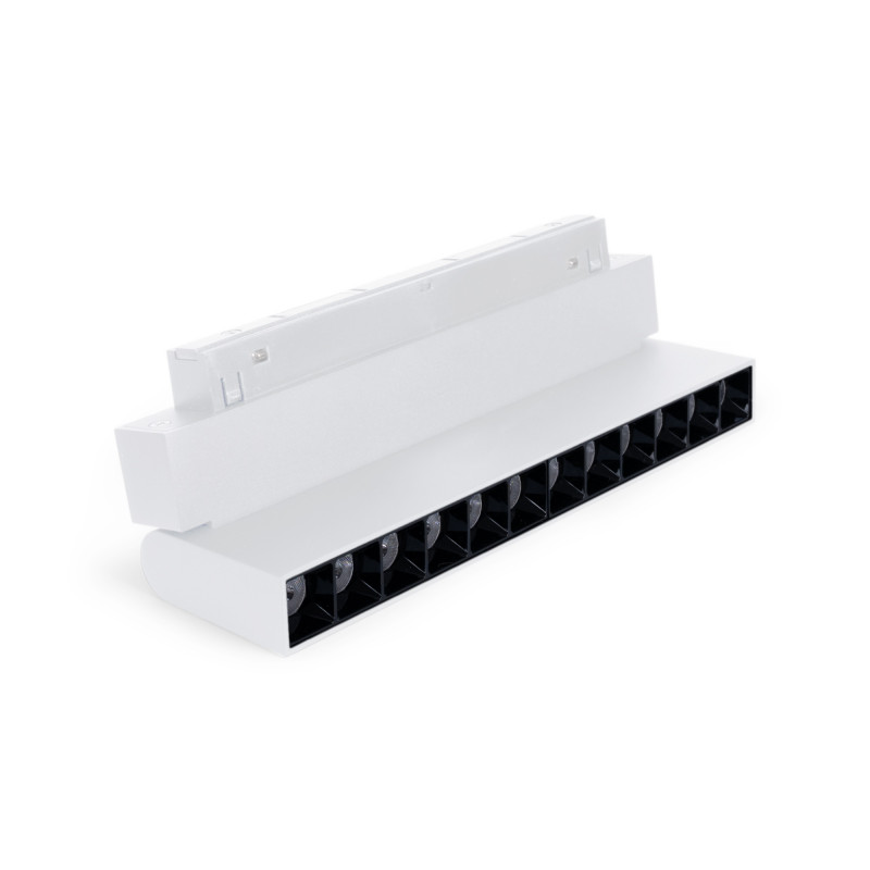 Faretto Lineare Orientabile Magnetico 48V | 12W |  UGR | Bianco | Chip Osram