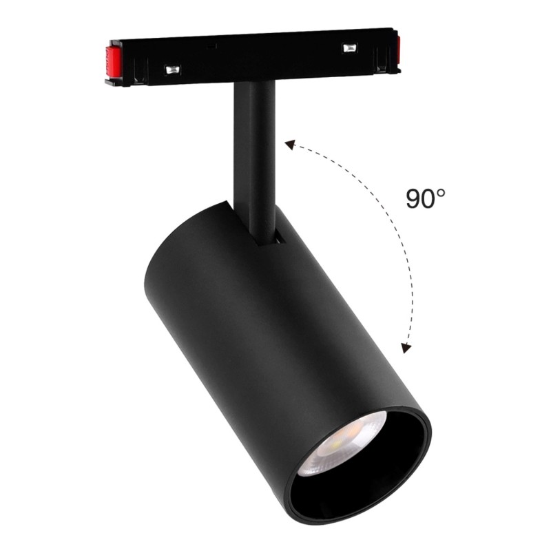 Faretto Spotlight magnetico 12w | Nero | CCT
