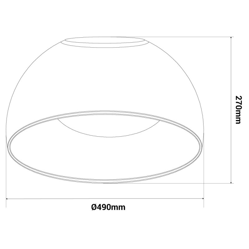 Lampada LED da Soffitto  Effetto Legno | CCT | 40W
