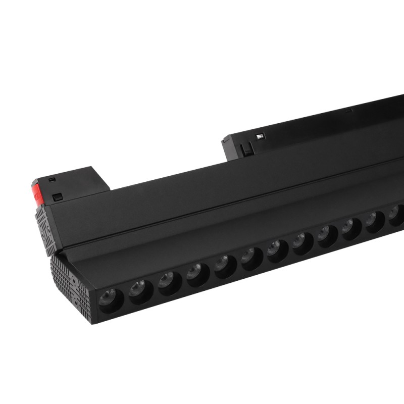 Faretto Lineare Orientabile CCT |20W | UGR | Nero | Mi Light