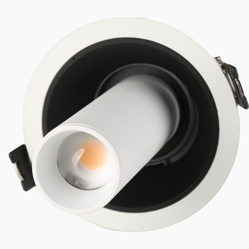 LED-Strahler Einbaustrahler verstellbar SIL | 100mm | 7W | ZOOM