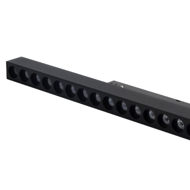 Faretto Lineare CCT |20W | UGR | Nero | Mi Light