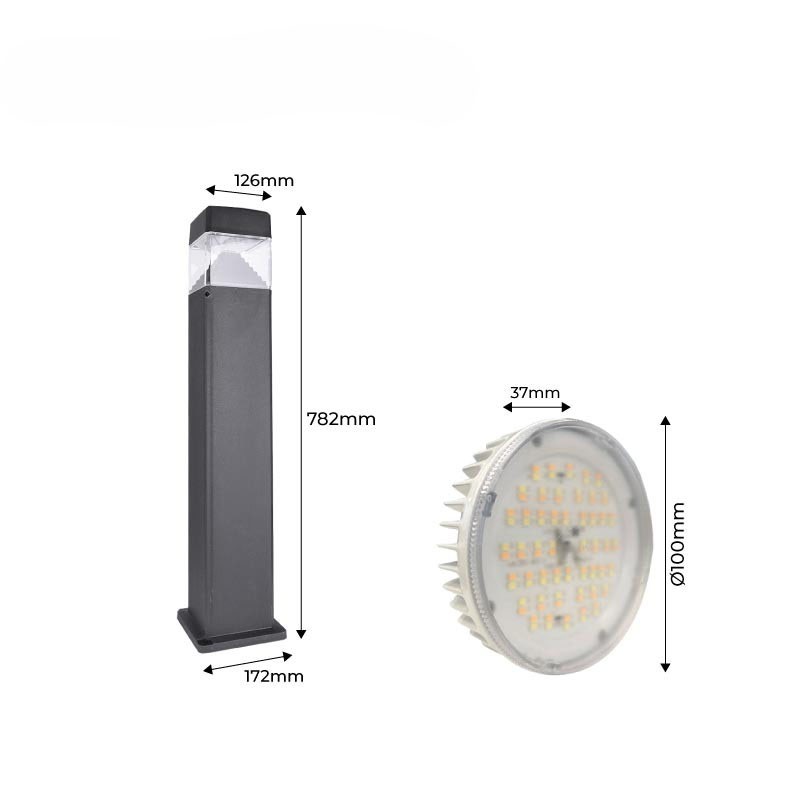 Fumagalli ESTER 800 | 10W LED Gartenlampe