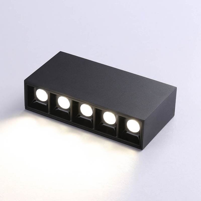 Faretto Superficie LED | Nero da superficie |10W