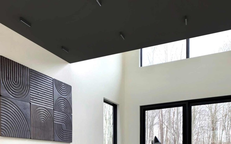 LED-Aufbaustrahler | Schwarz | 20W | UGR18