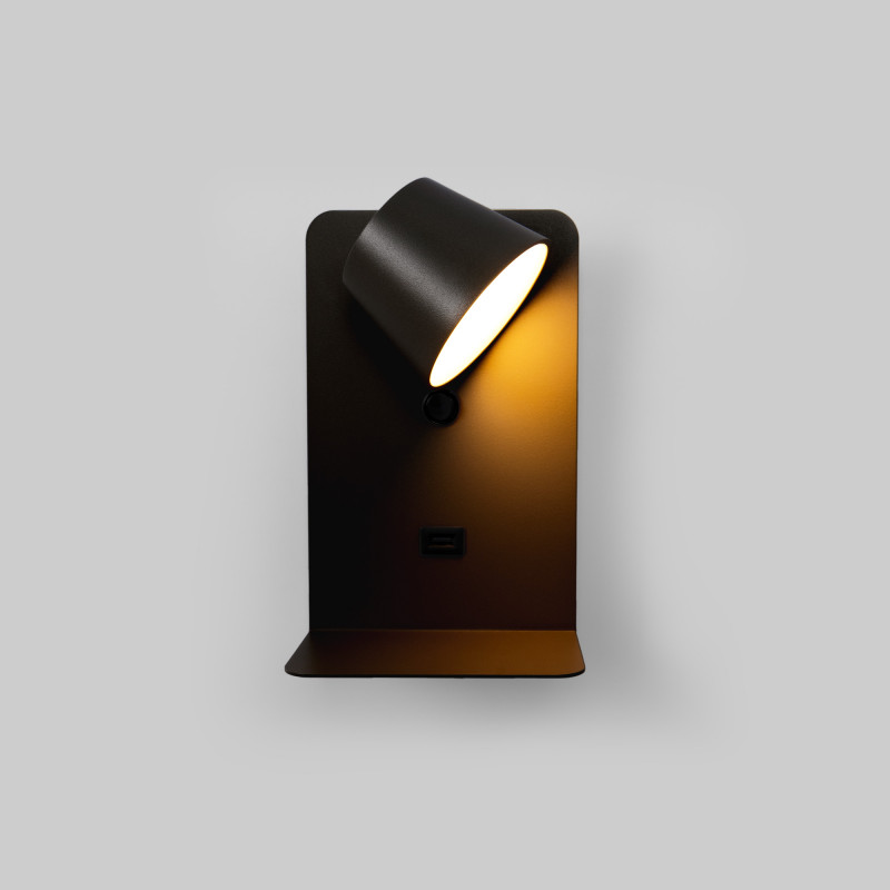 Applique da Parette da Lettura con USB NOVA | 6W
