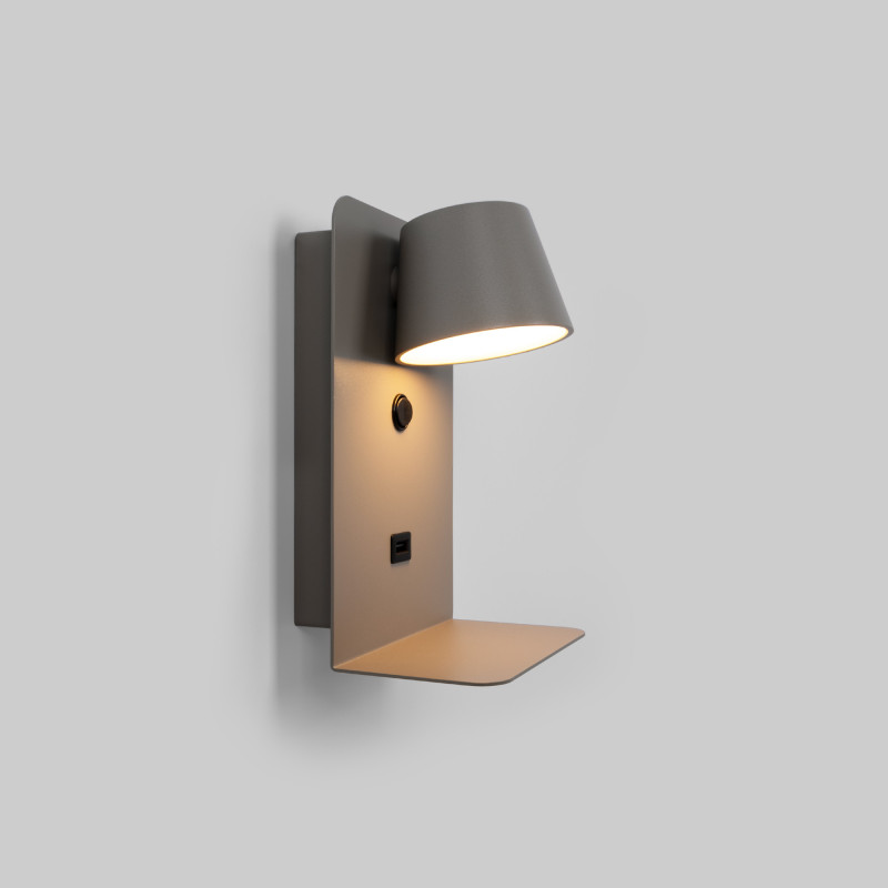 Applique da Parette da Lettura con USB NOVA | 6W