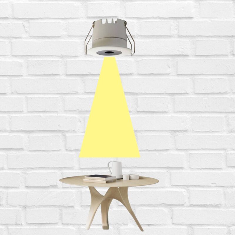 LED-Einbaustrahler | OSRAM Chip | Low UGR | Ø 55mm