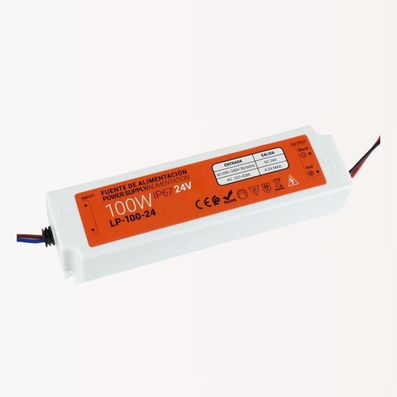 Wasserdichtes Netzgerät 24V DC | 100W | IP67