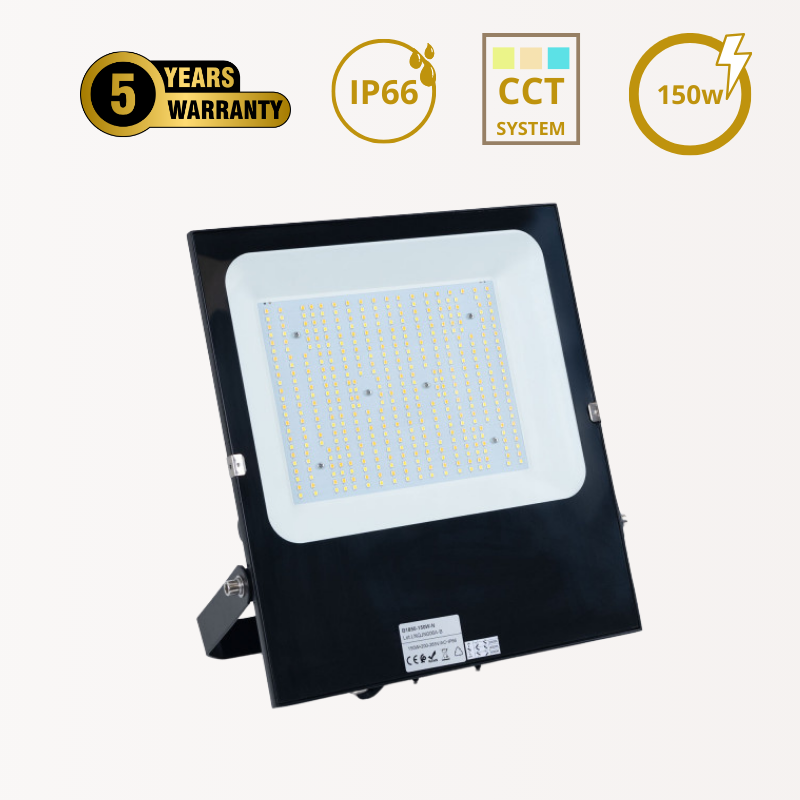 Poriettore LED da Esterno 150W | CCT | PREMIUM | IP66