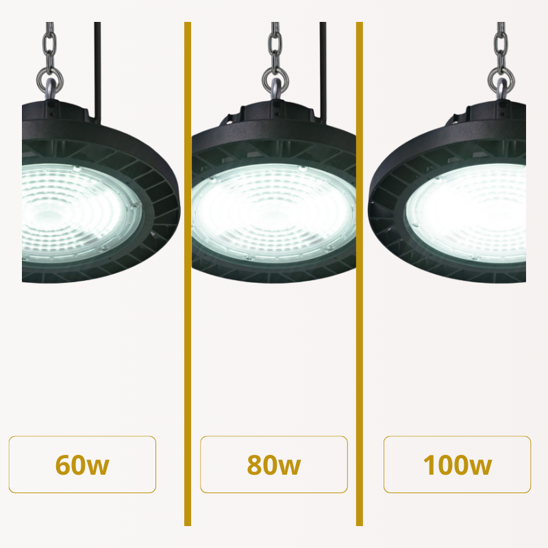 Industrielle UFO LED Glocke 100W | LIFUD Treiber | PHILIPS Lumileds