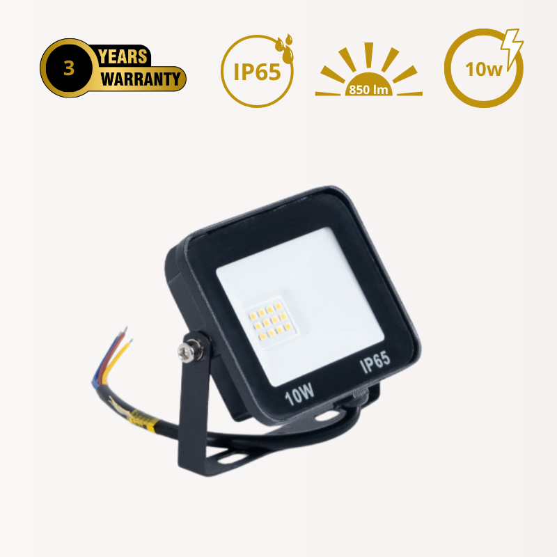 Poriettore LED da Esterno Basic 10W | IP65