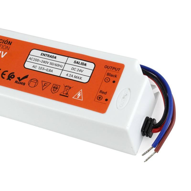 Wasserdichtes Netzgerät 24V DC | 100W | IP67