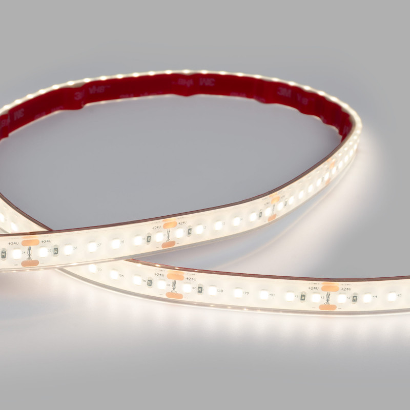 LED-Streifen 24V DC einfarbig | 9,6W/m | IP68 | 12mm | 10-20mt