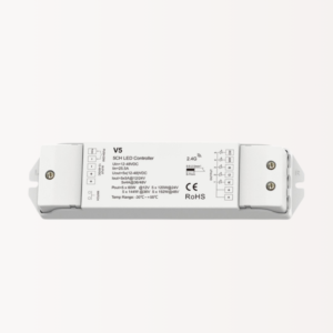 Controller RGB+CCT | 12-48V DC | 25A | RF 2.4G | PUSH