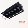 Linearer LED-Einbaustrahler | UGR 18 | 12w