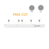 COB LED-Streifen 24V | Einfarbig | FREE CUT | 11W/m | IP20 | 5MT oder 10MT