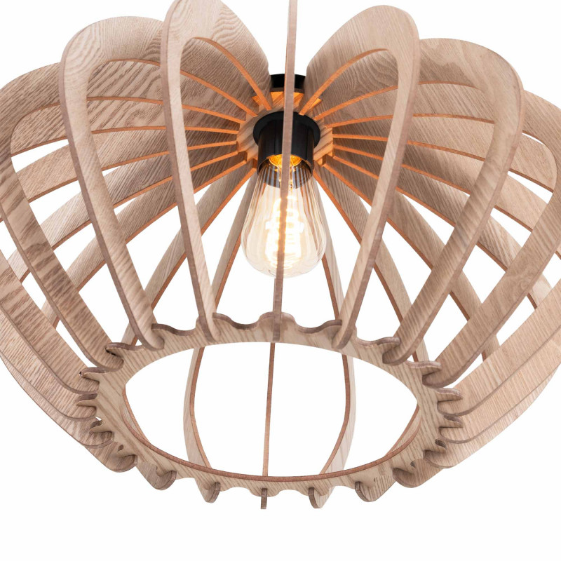 ALICE Hängeleuchte aus Holz | Ø 48cm | E27