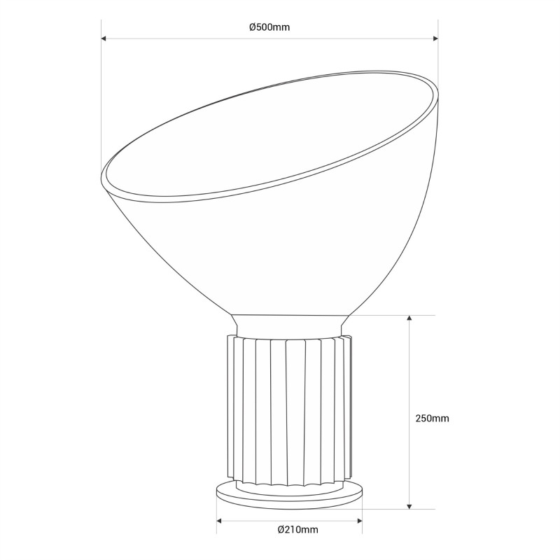 Tischleuchte 'Lumeo' mit raffiniertem Design