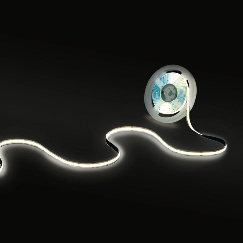 COB CCT LED Streifen | 14W/m | 10mm | IP20 | 24v | 5 Meter