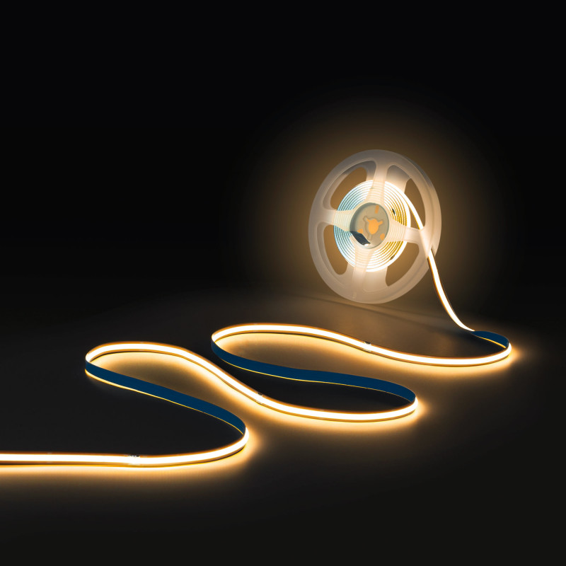 COB LED-Streifen 24V | Einfarbig | FREE CUT | 11W/m | IP20 | 5MT oder 10MT