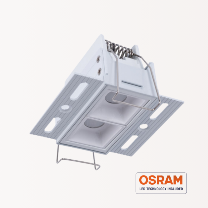 Linearer LED-Einbaustrahler | UGR 18 | 4w