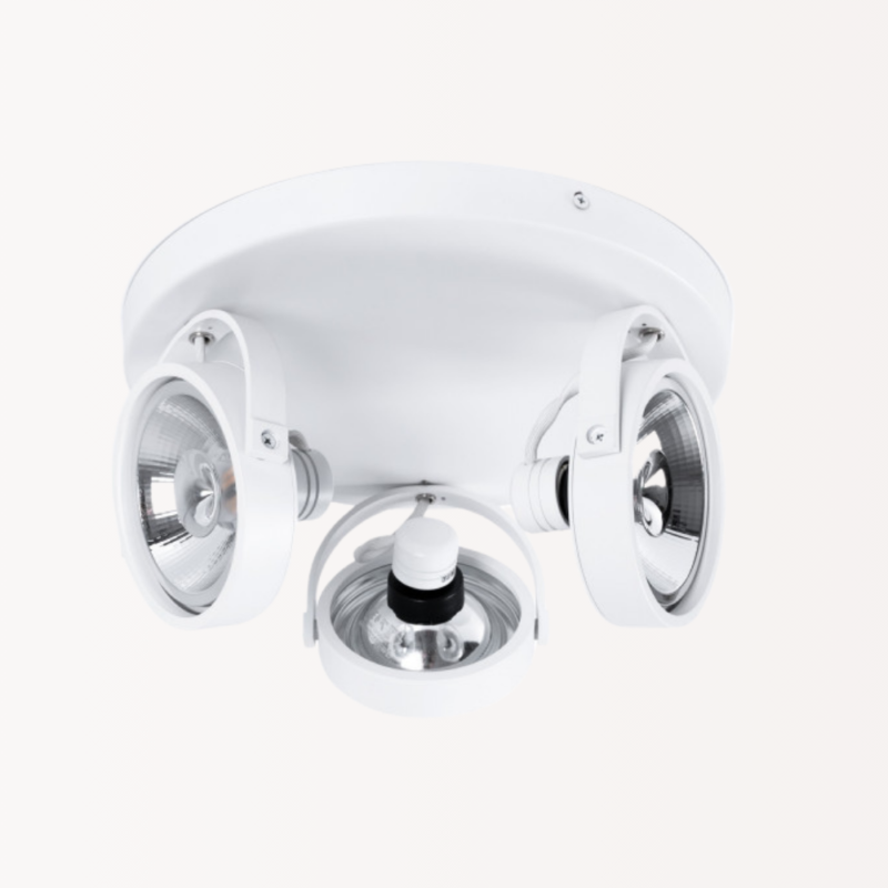LIA Dreifach-Rund-Aufbaustrahler AR111