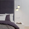 Lampada a sospensione sfera per binario magnetico 48V  6W