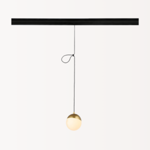 Lampada a sospensione sfera per binario magnetico 48V  6W