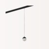Lampada a sospensione sfera per binario magnetico 48V  6W