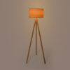 Lampada da terra a treppiede MARISA  in Legno