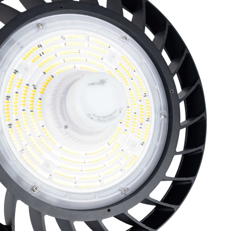 INDUSTRIELLE LED GLOCKE UFO 150W | CCT | BEWEGUNGSSENSOR